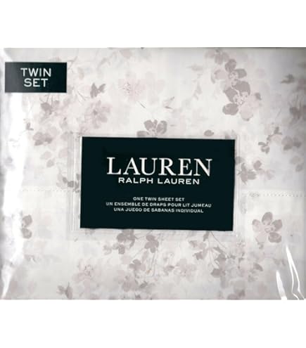 Amazon.com: Lauren Ralph Lauren Printed 100% Cotton 3 pc Twin